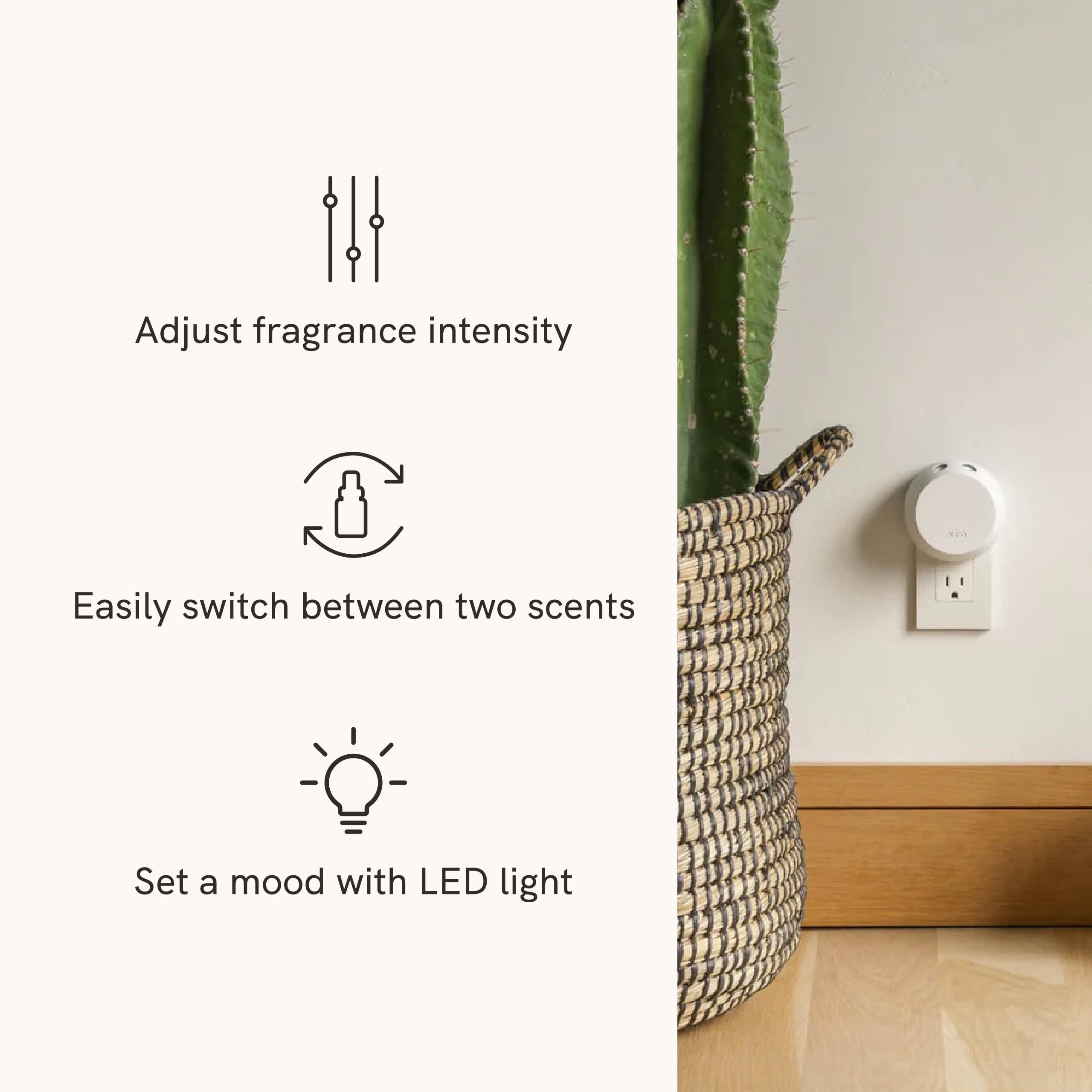 Pura 4 Smart Home Fragrance Device Starter Set - Scent Diffuser for Home- Linens & Surf, Lavender Fields, White Tea No. 1, Yuzu Citron Scent - Image 3
